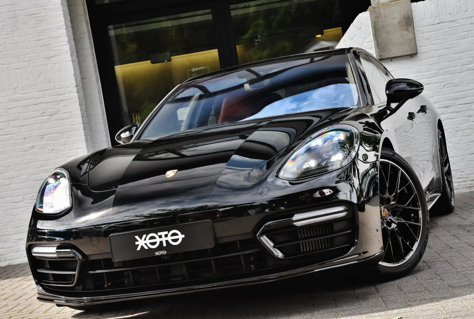 Porsche Panamera 2.9 V6 TURBO PDK SPORT DESIGN *NP: €153.339,-* Zwart - 1