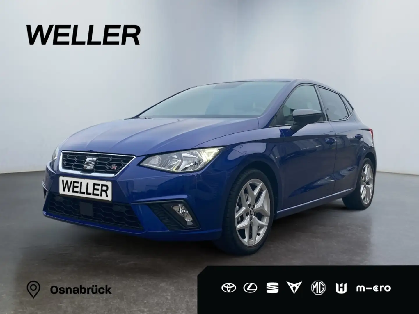 SEAT Ibiza 1.0 TSI FR *LED*Kamera*Navi*CarPlay*SHZ* Blau - 1