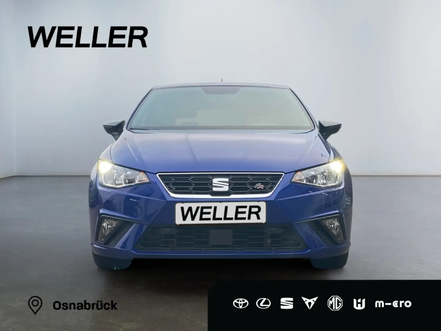 SEAT Ibiza 1.0 TSI FR *LED*Kamera*Navi*CarPlay*SHZ* Blauw - 2