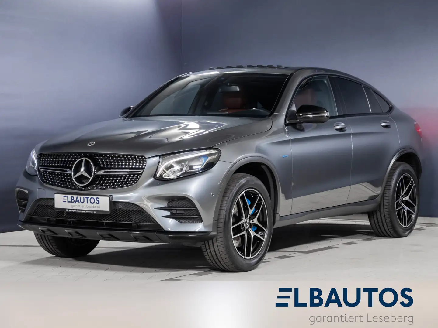 Mercedes-Benz GLC 350 GLC 350 e 4M Coupé AMG LED/ Schiebedach/ Kamera/ Grau - 1