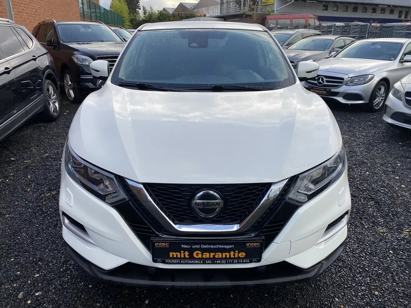 Nissan Qashqai 1.3 Automatik DIG-T DCT ZAMA Weiß - 2