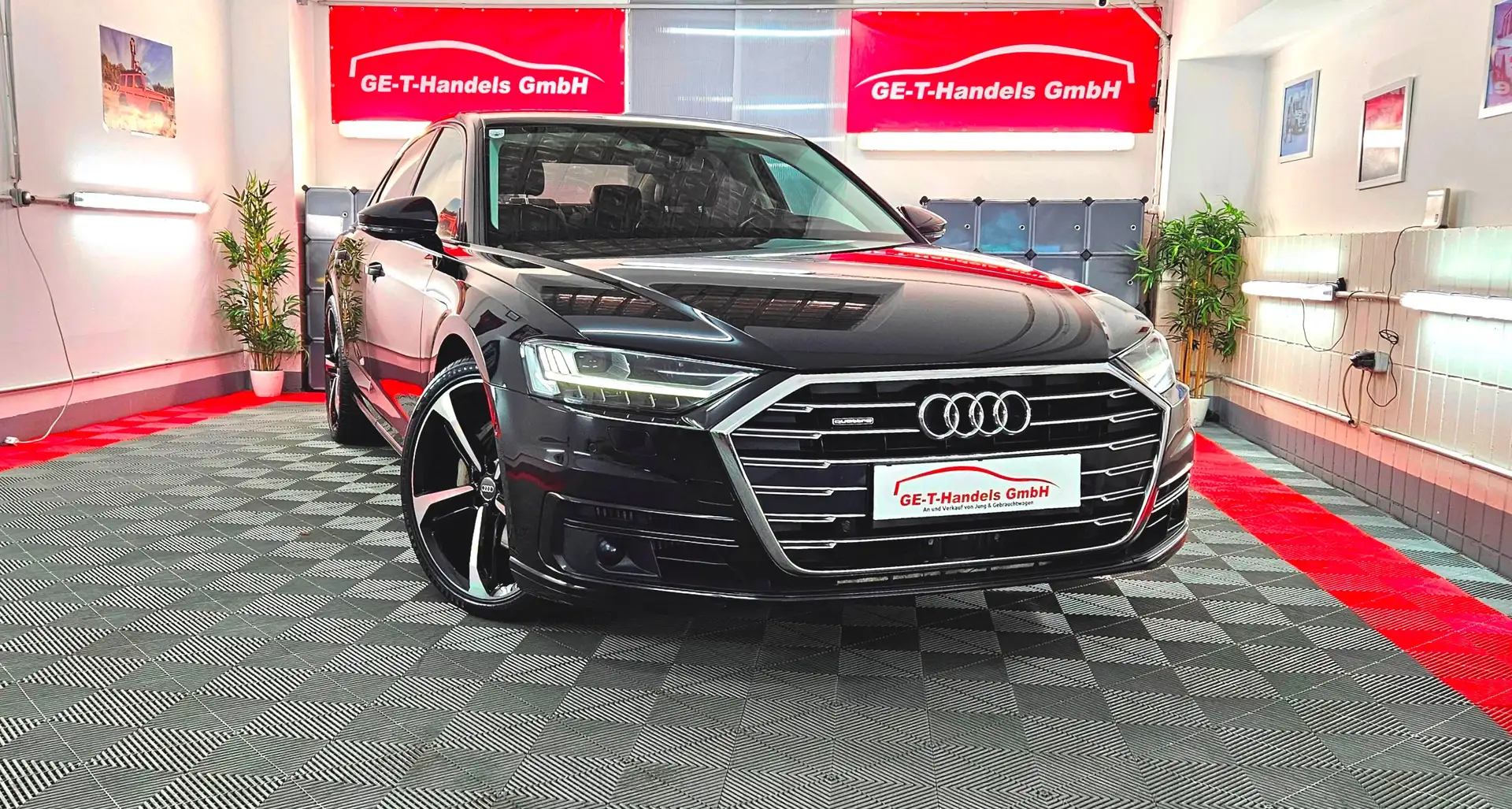 Audi A8 50 TDI quattro Matrix Head-up Soft Close Voll Noir - 2