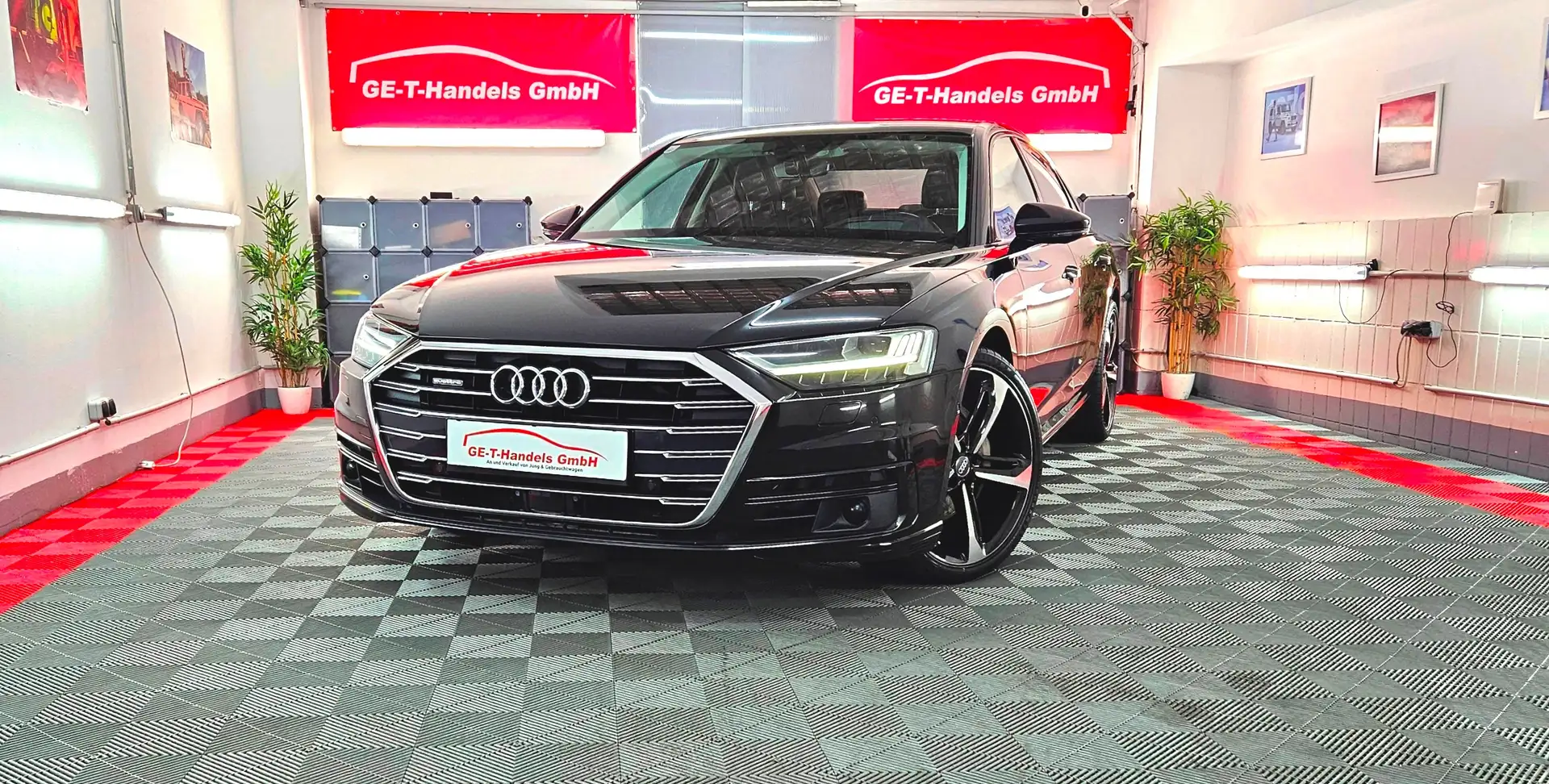 Audi A8 50 TDI quattro Matrix Head-up Soft Close Voll Noir - 1