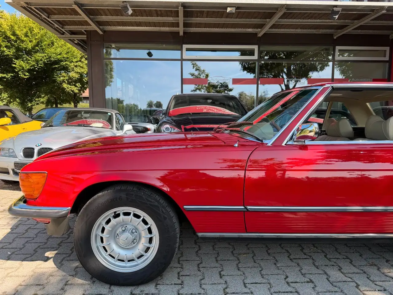 Mercedes-Benz 350 SL -2. dt. Hd.- 1. Brief, -60t€ invest !, foto 5