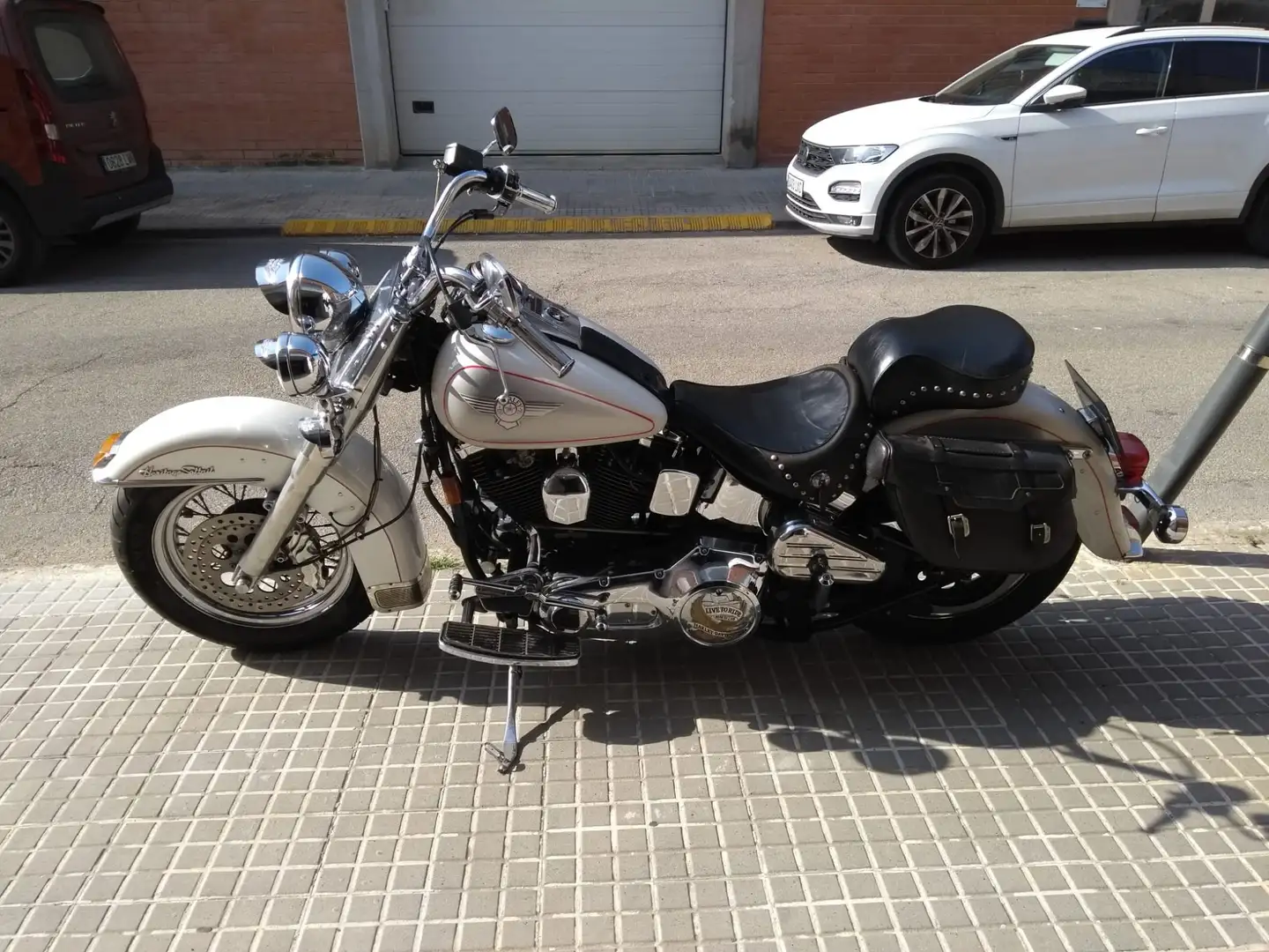 Harley-Davidson Heritage Softail Blanco - 2