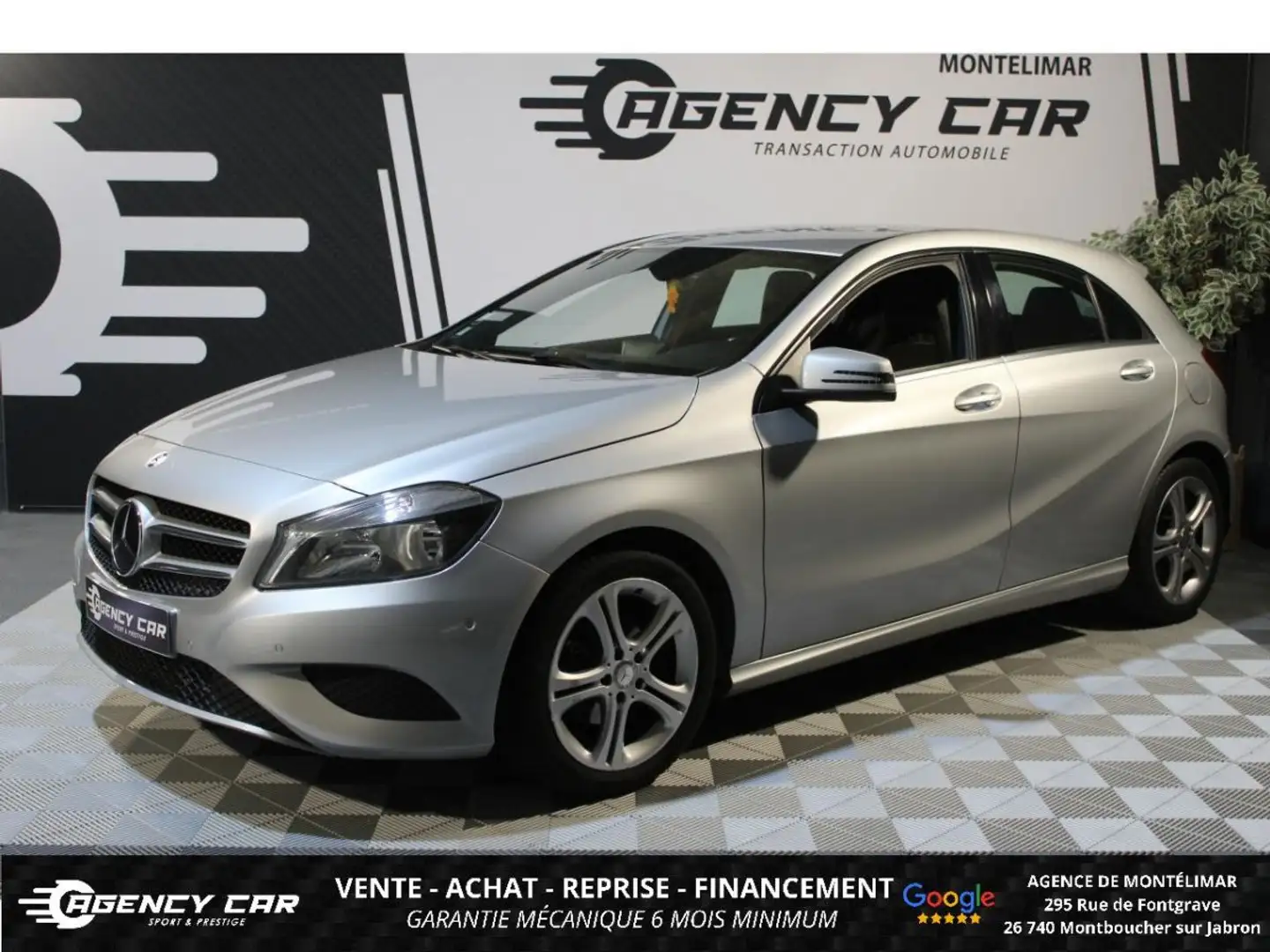 Mercedes-Benz A 180 180 CDI BlueEfficiency Sensation - Suivie 100% Gris - 1