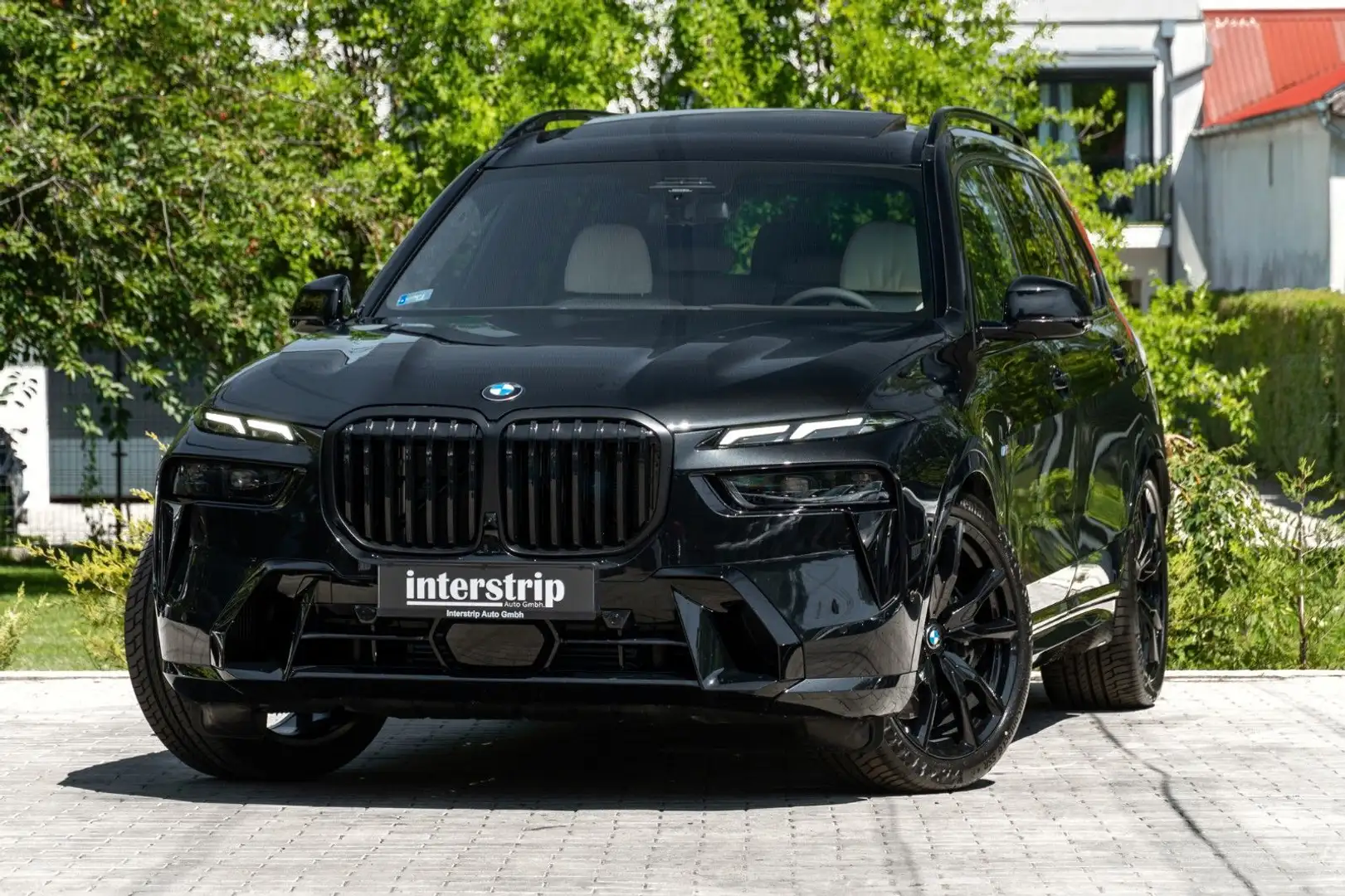 BMW X7 40d M SPORT.SOFTC.LUFTF.PANO.DR.ASS.AHK.5/100 Noir - 1