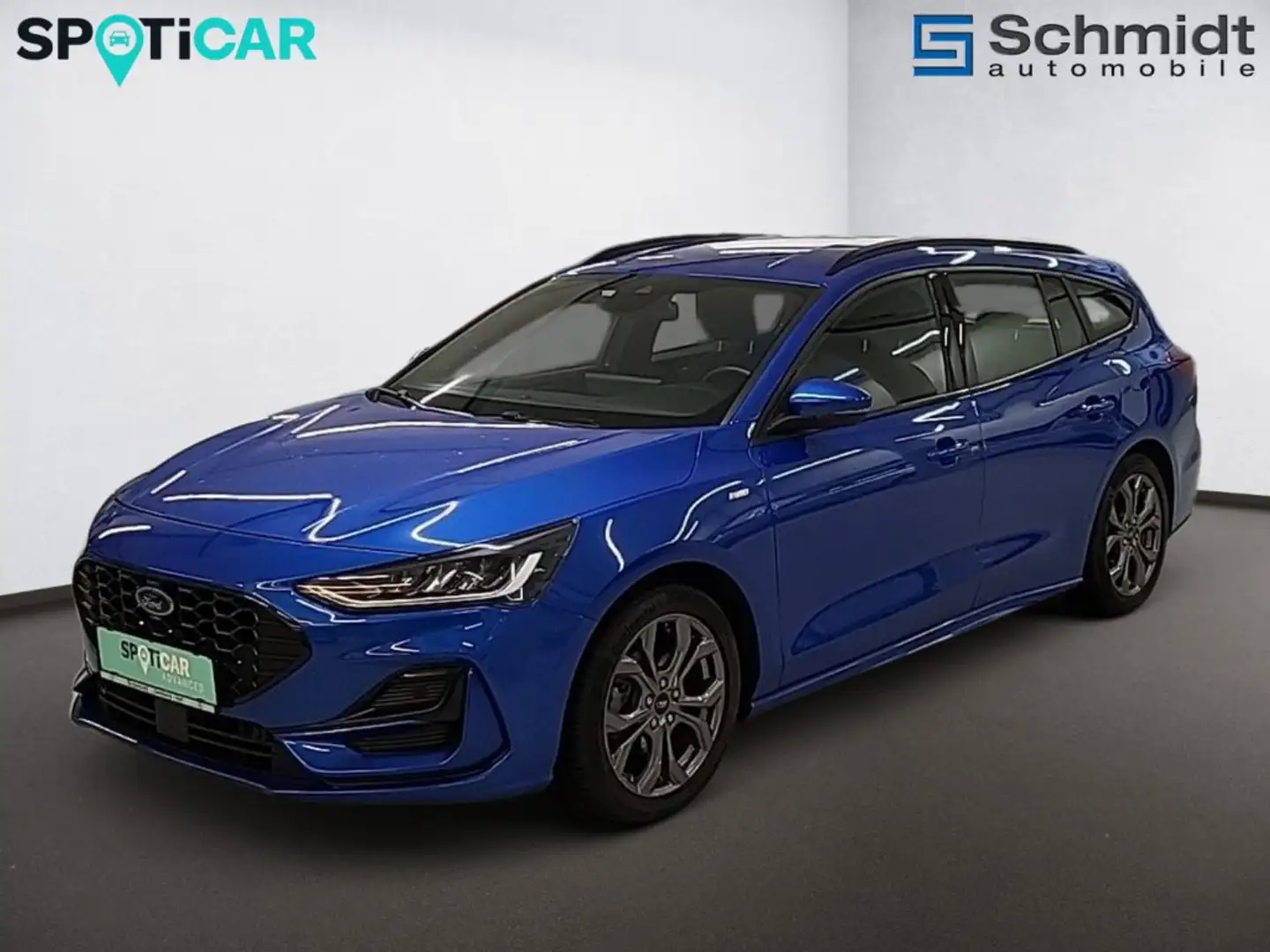 Ford Focus Turnier 1,0 EcoBoost Hybrid ST-Line Blu/Azzurro - 2