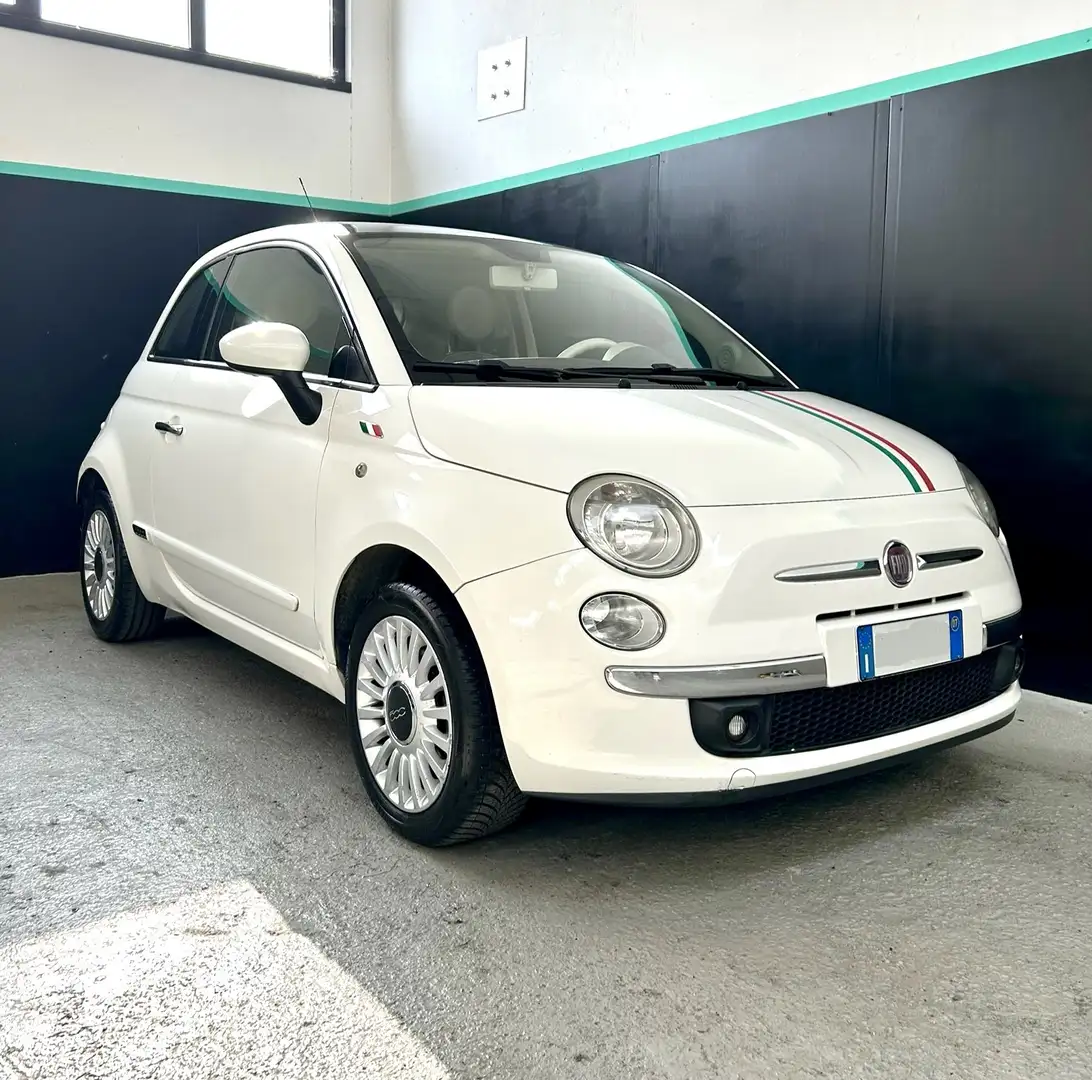 Fiat 500 1.4 16v 100cv Unico Proprietario Blanc - 2