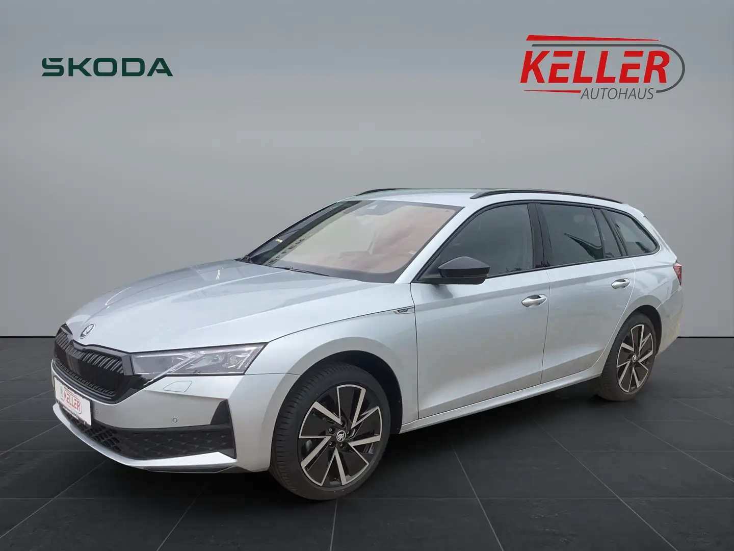 Skoda Octavia Combi 1.5 TSI mHEV DSG Sportline Silber - 1