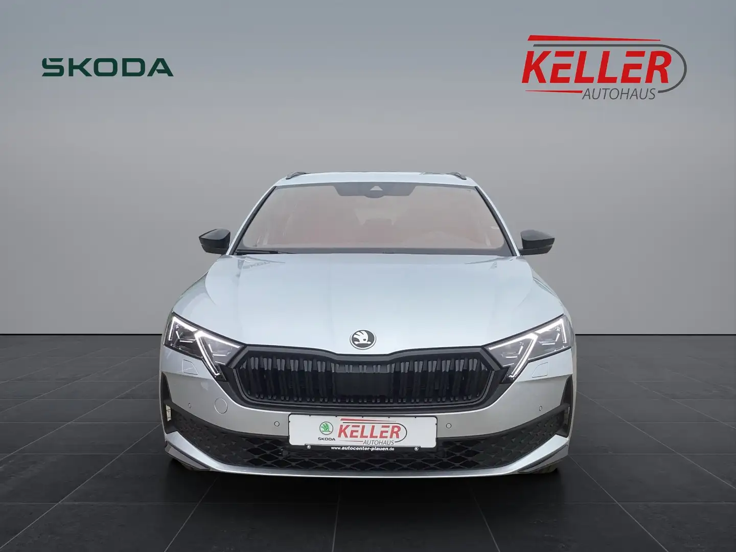 Skoda Octavia Combi 1.5 TSI mHEV DSG Sportline Silber - 2