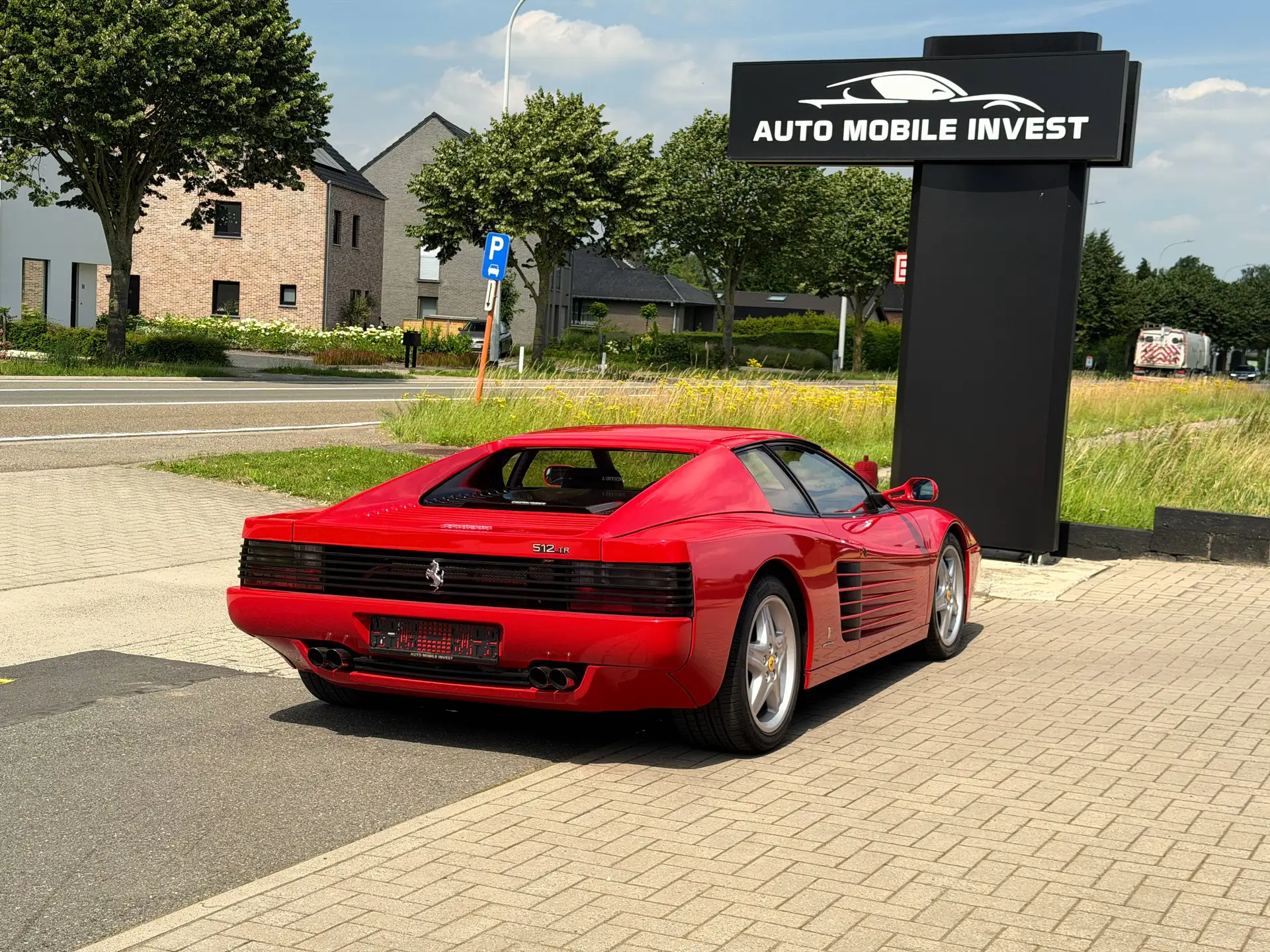 페라리 512 TR Testarossa 1992 빨강 사진 5