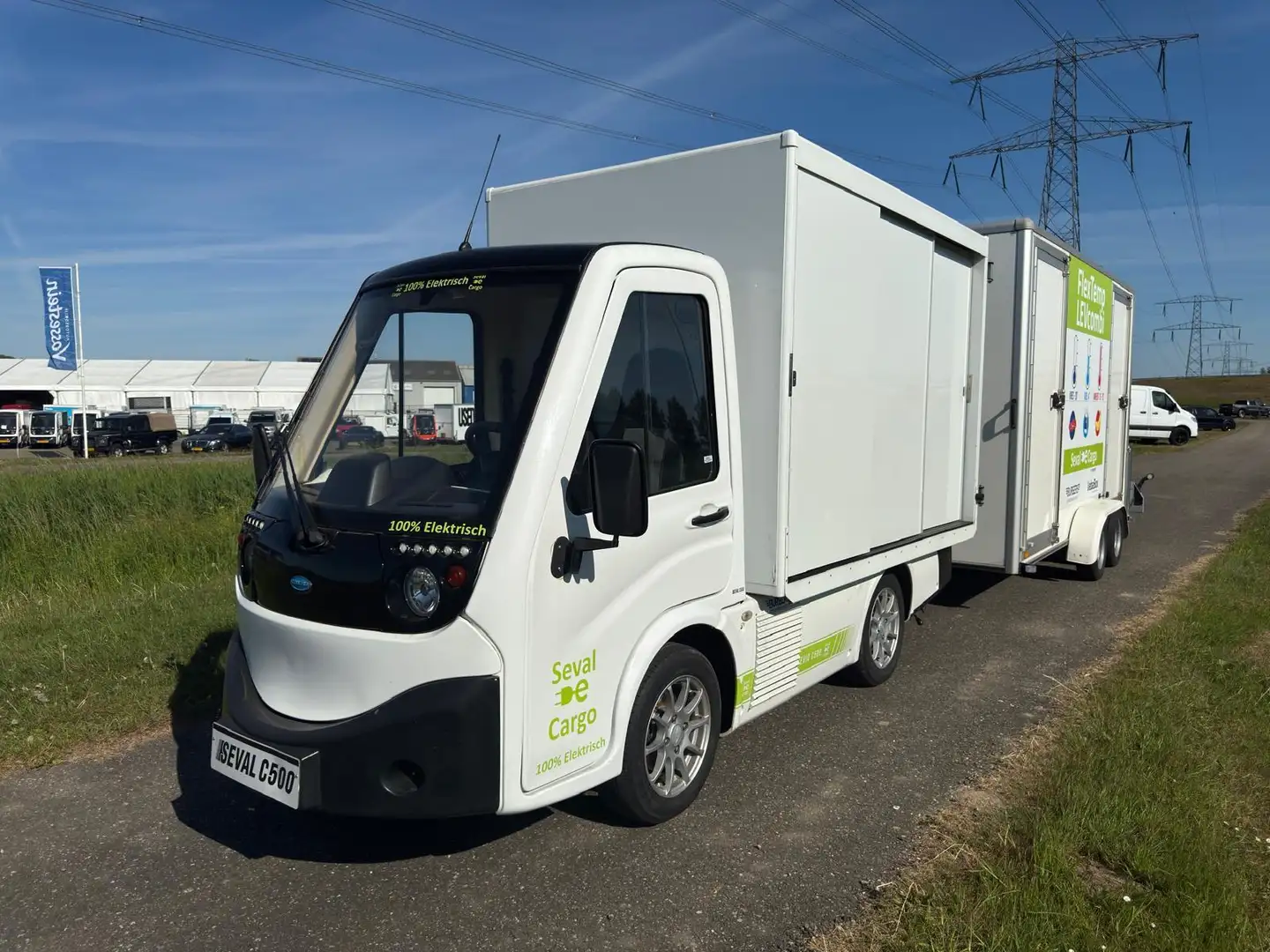 Cenntro Sonstige C500 | Electric | T-kenteken | Wiptrailer Combi Weiß - 2