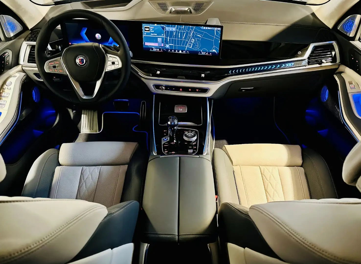 Alpina XB7 MANUFAKTUR. SKYSCRAPER. VOLL. LEDER WEISS. Grau - 2