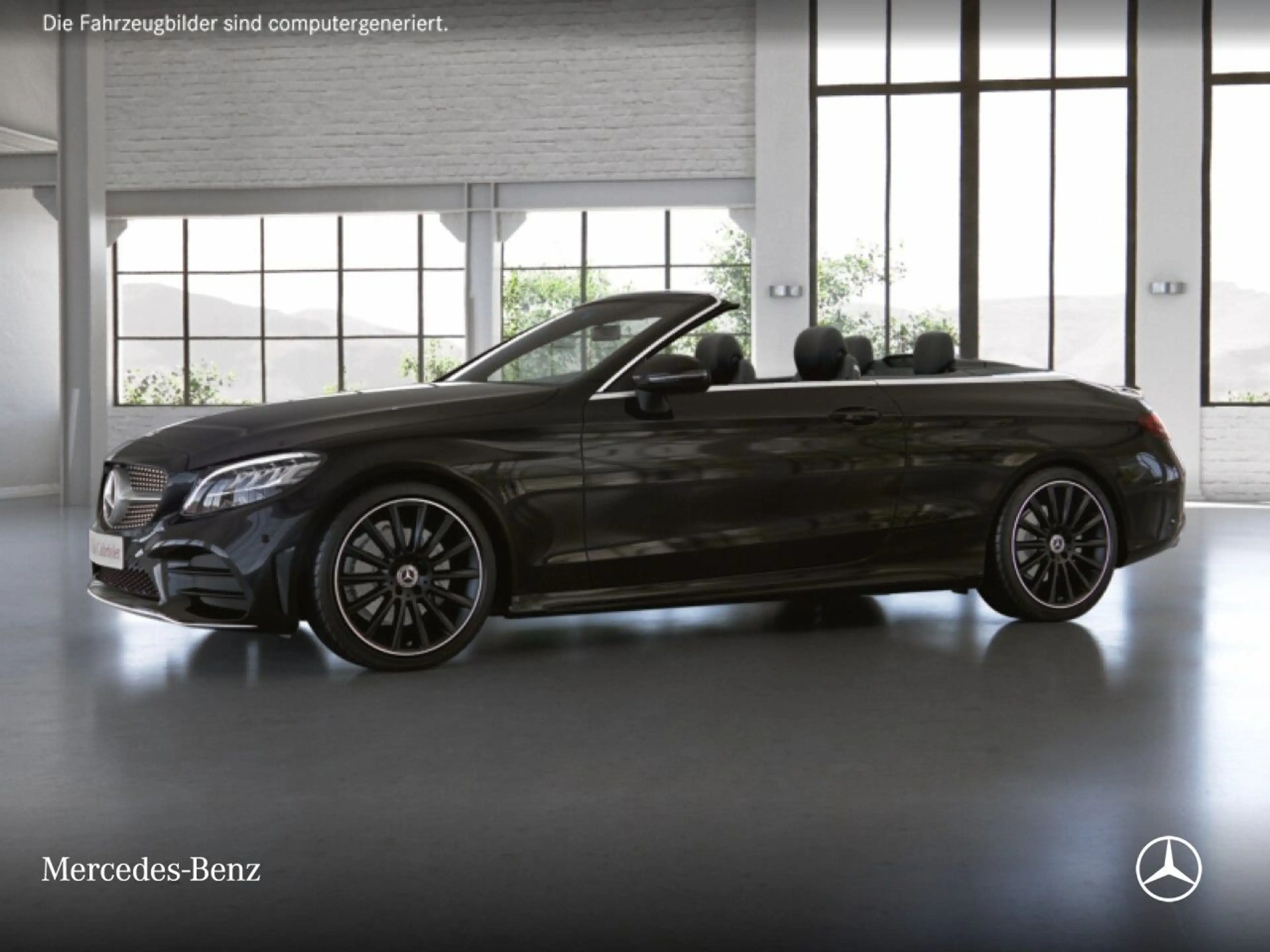 Mercedes-Benz C 200 Cabrio AMG+LED+BURMESTER+KAMERA+19"+KEYLESS — photo 3