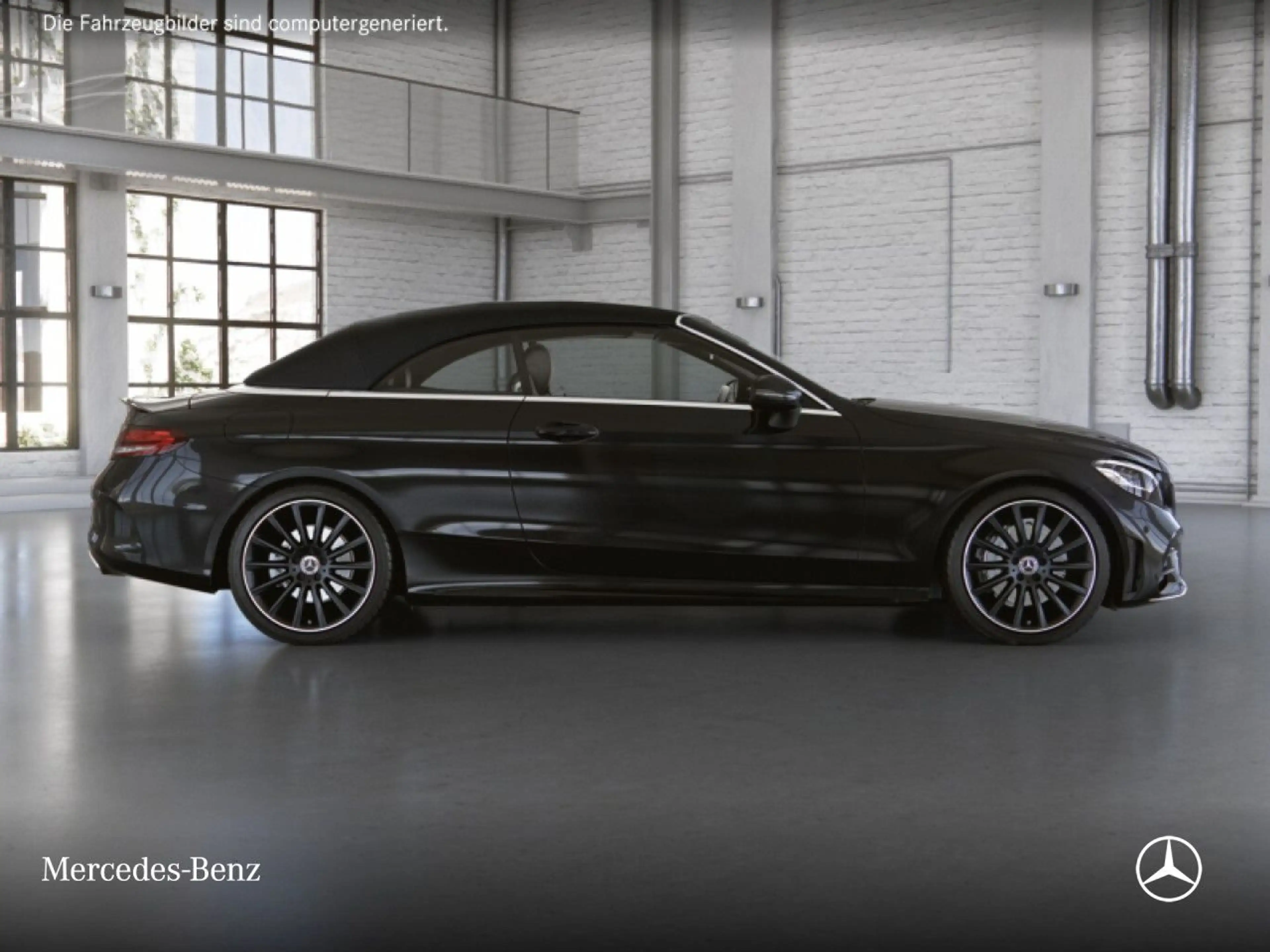 Mercedes-Benz C 200 Cabrio AMG+LED+BURMESTER+KAMERA+19"+KEYLESS — photo 6