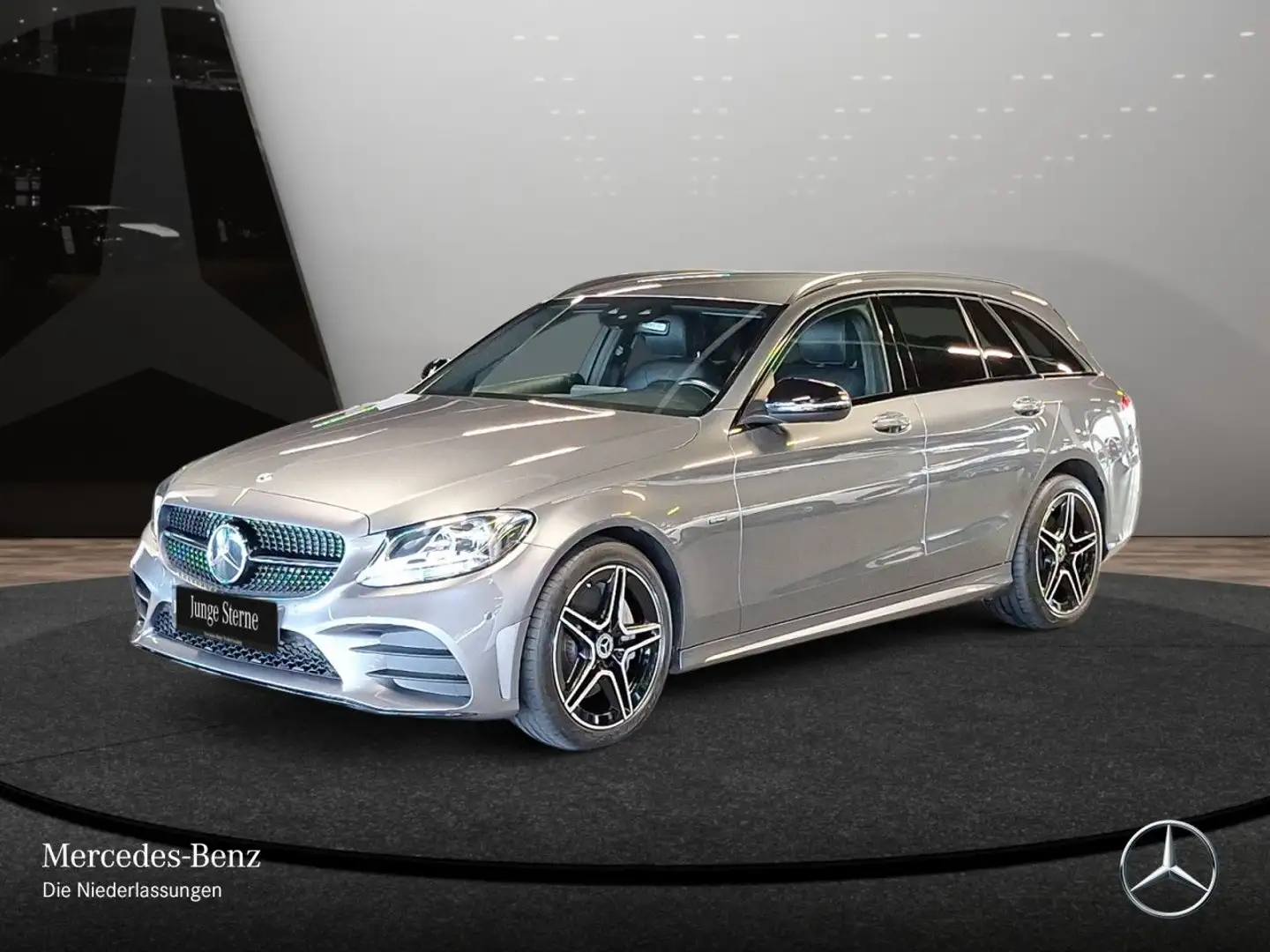 Mercedes-Benz C 300 e T AMG+NIGHT+BURMESTER+KEYLESS+9G Grau - 2