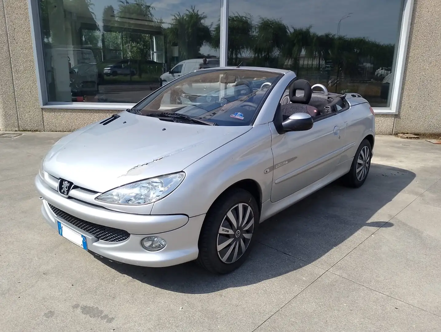 Peugeot 206 206 CC 1.6 16v Quiksilver CABRIO Argento - 1