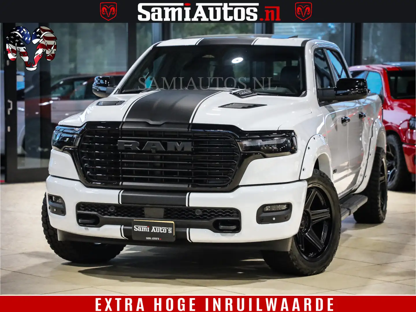 Dodge RAM 1500 GEEN MEERPRIJS | ALL IN | HELLCAT WHEELS | WI Wit - 1