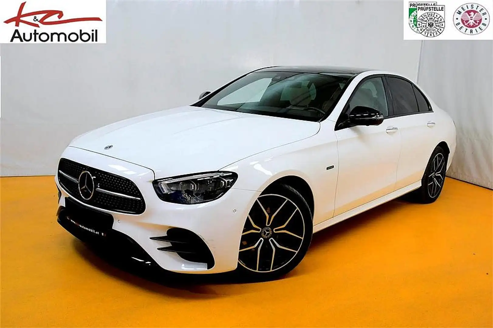 Mercedes-Benz E 300 de PHEV Aut. Beige - 1