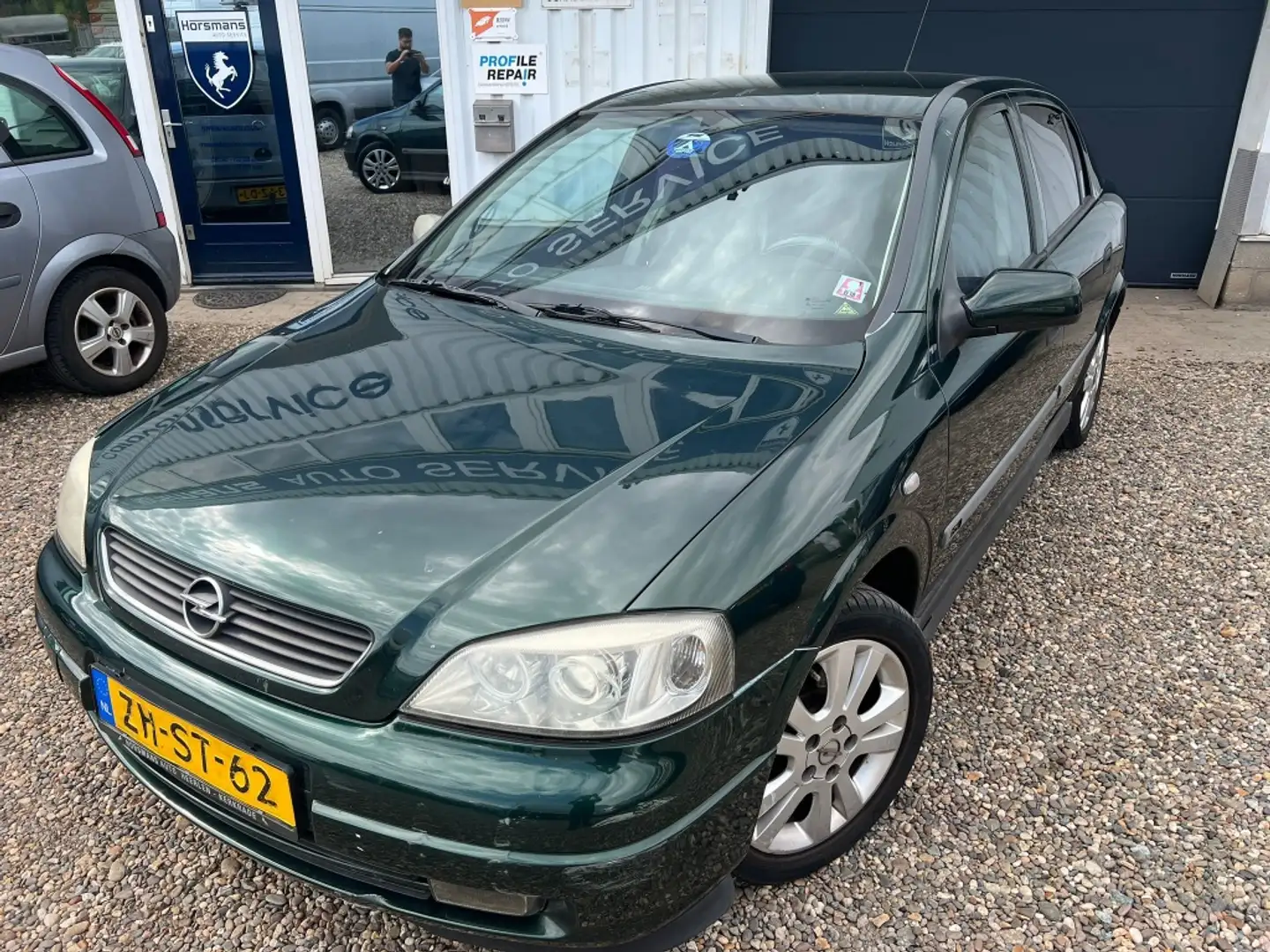 Opel Astra 2.0-16V CDX*AUTOMAAT**LEDER* Groen - 1