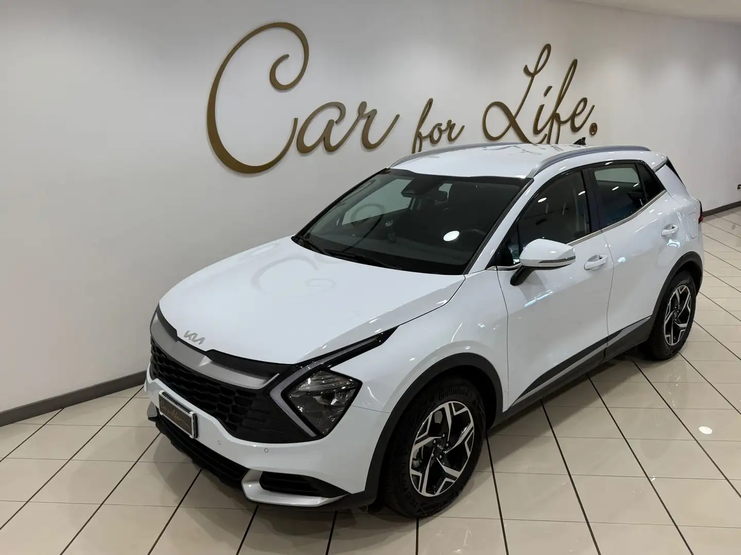 Kia Sportage Sportage V 2022 1.6 crdi mhev Business dct Bianco - 1