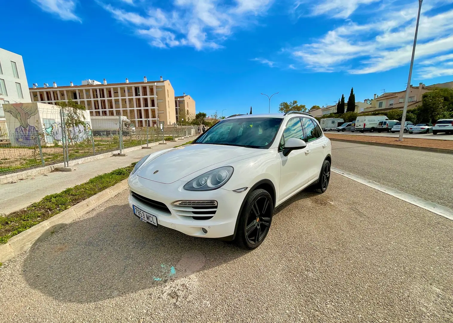 Porsche Cayenne Diesel 245 Aut. Blanco - 2