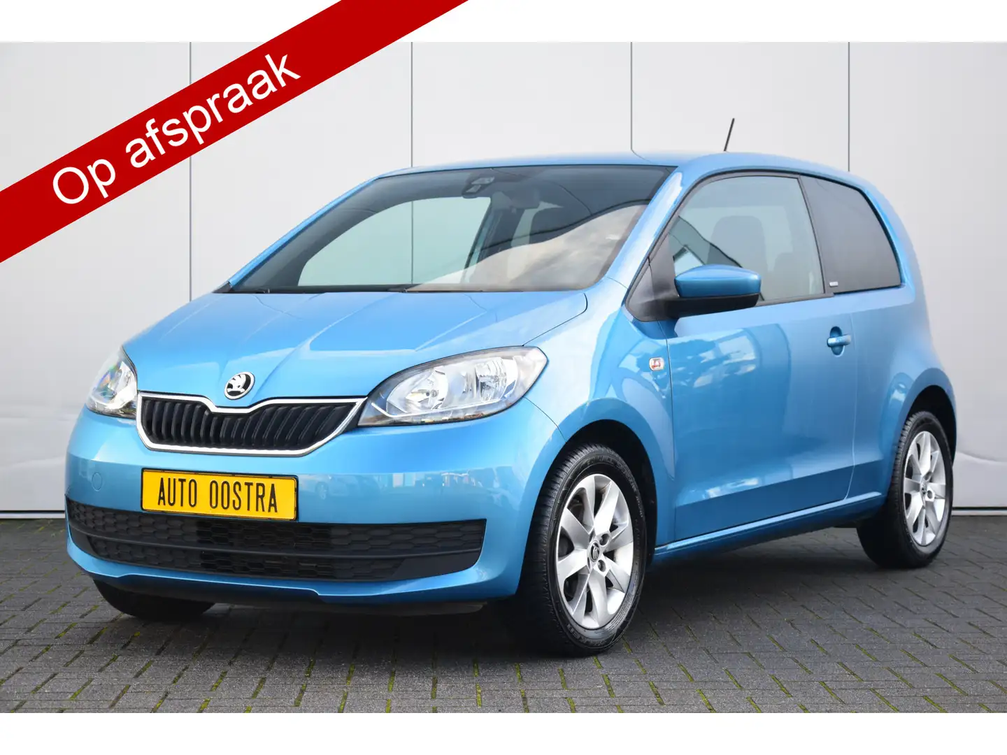 Skoda Citigo 1.0 Greentech Clever Stoelverwarming Priv/Glass Ai Bleu - 1