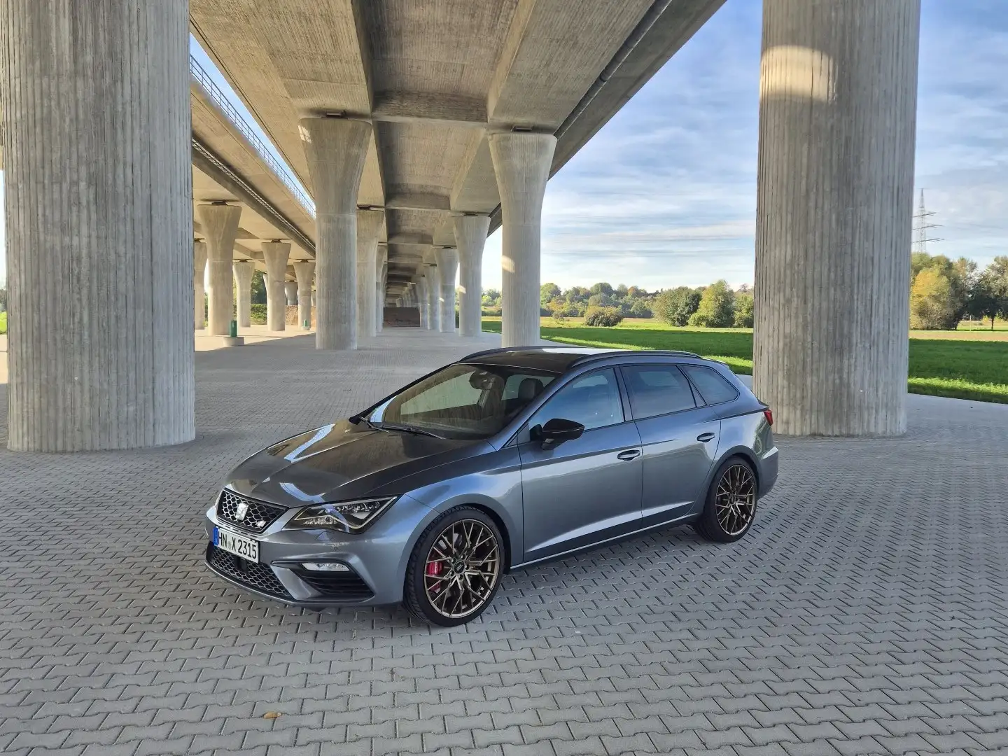 SEAT Leon Cupra 300 4 Drive Grau - 1