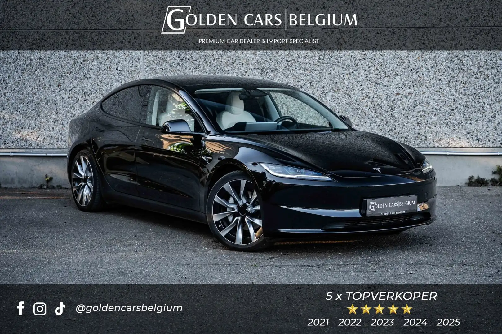 Tesla Model 3 AWD Long Range LED/AUTOPILOT/THEATRE/PANO/CAMERA Noir - 1
