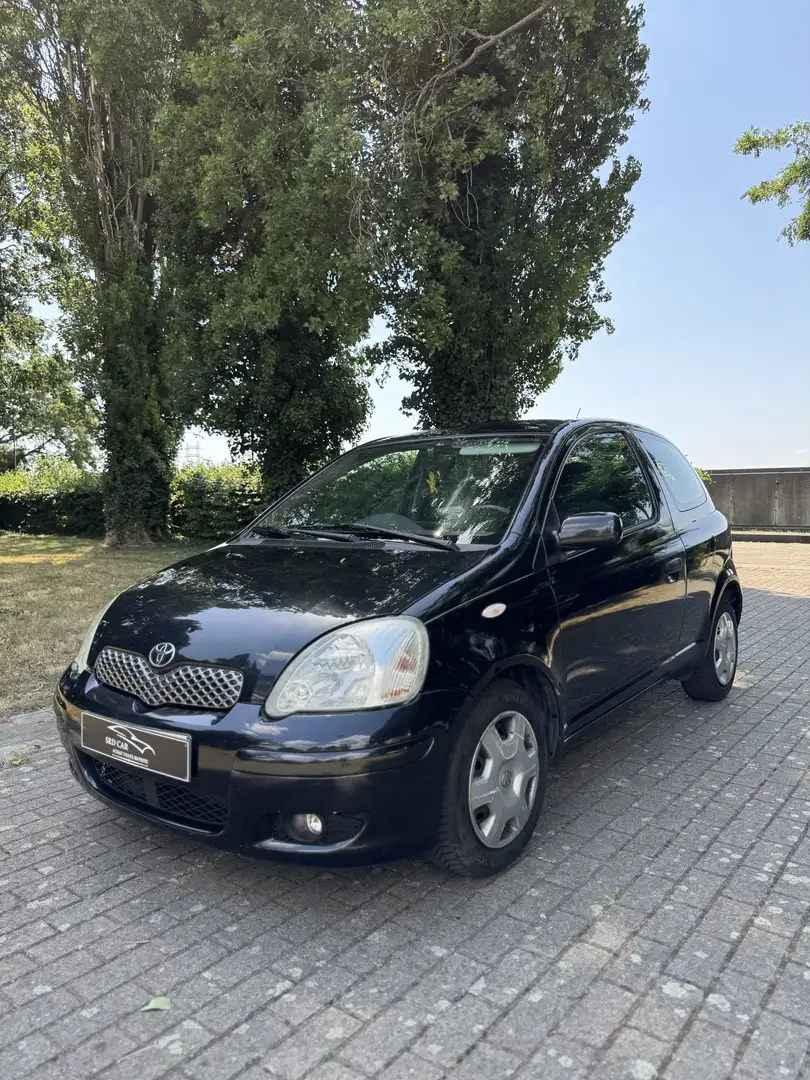 Toyota Yaris 1.3i VVT-i 16v 1ere propriétaire prêta à imma Noir - 1