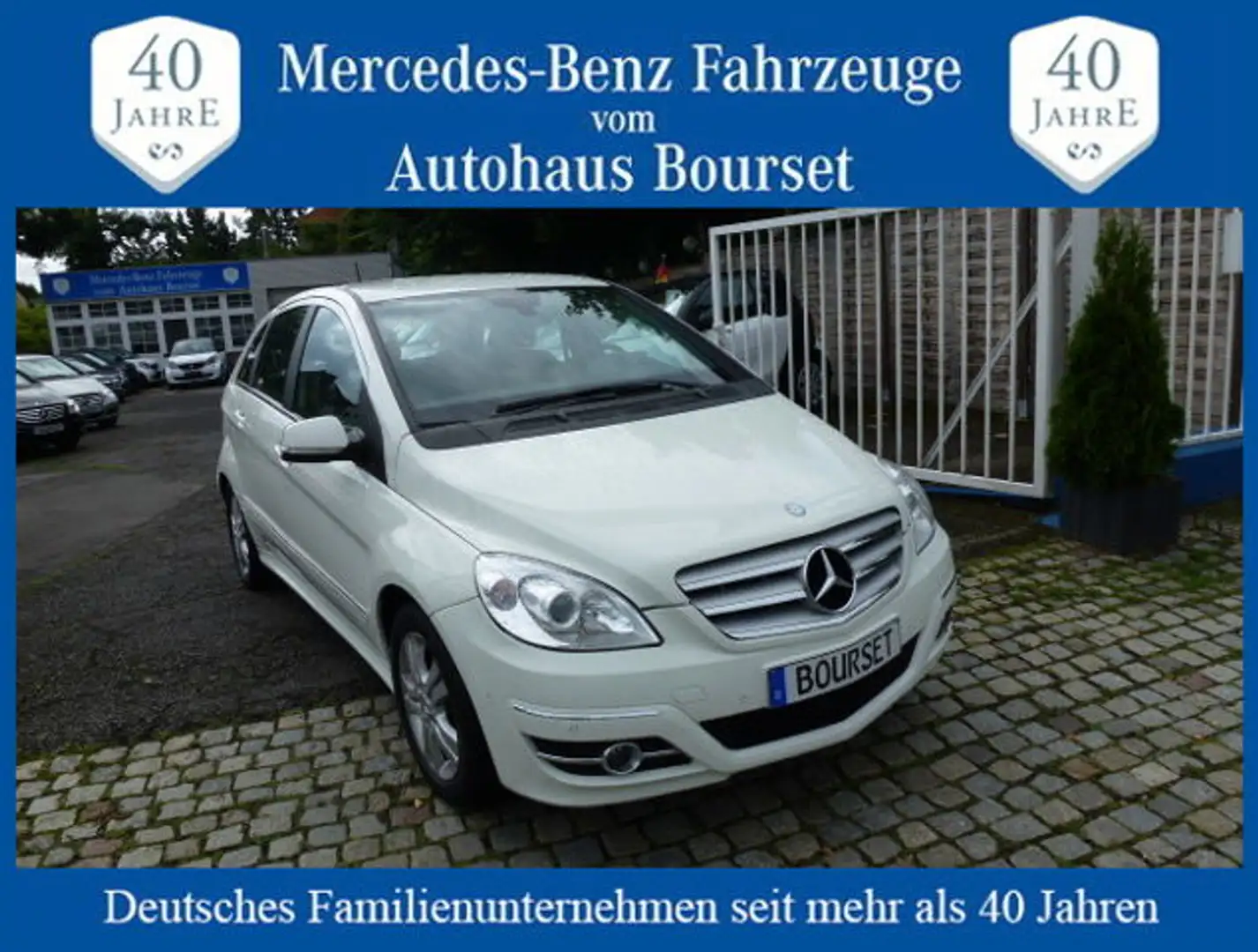 Mercedes-Benz B 150 Autom-Klima-Sitzheizung-erst 75.000 KM-eFH aktiver Weiß - 1