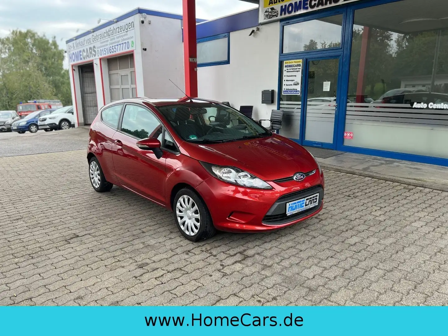 Ford Fiesta Trend - Klimaanlage - Benzin Rot - 1