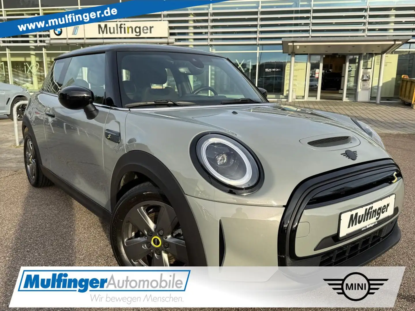 MINI Cooper SE EssentialTrim Navi LED Wärmepumpe Klima Grau - 1