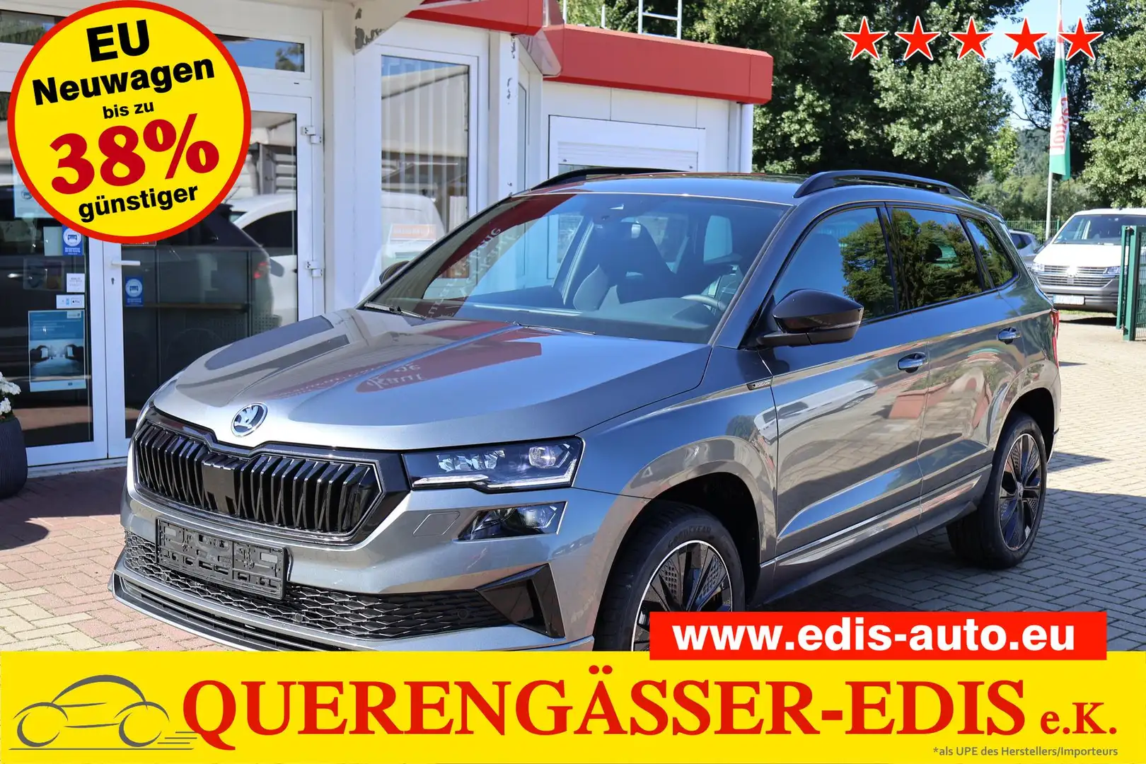 Skoda Karoq 1.5TSI "Sportline" 110 kW (150 PS), Schalt. 6-G... Grigio - 1