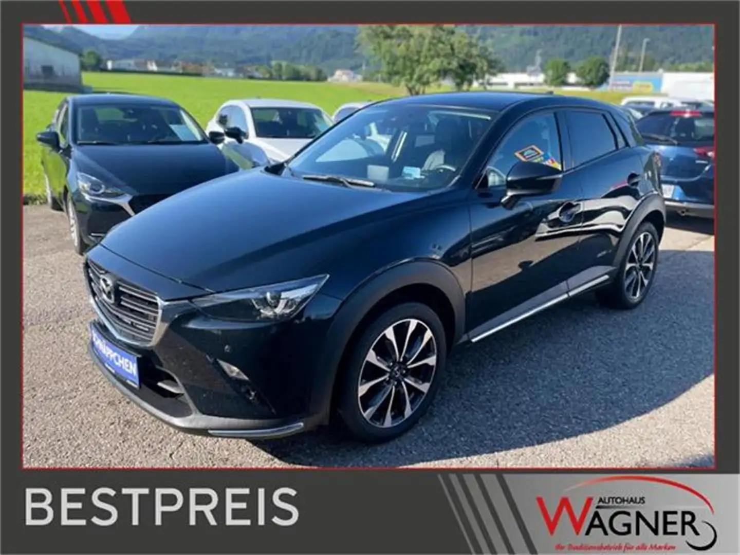 Mazda CX-3 G121 Revolution *servicegepflegt* Schwarz - 1
