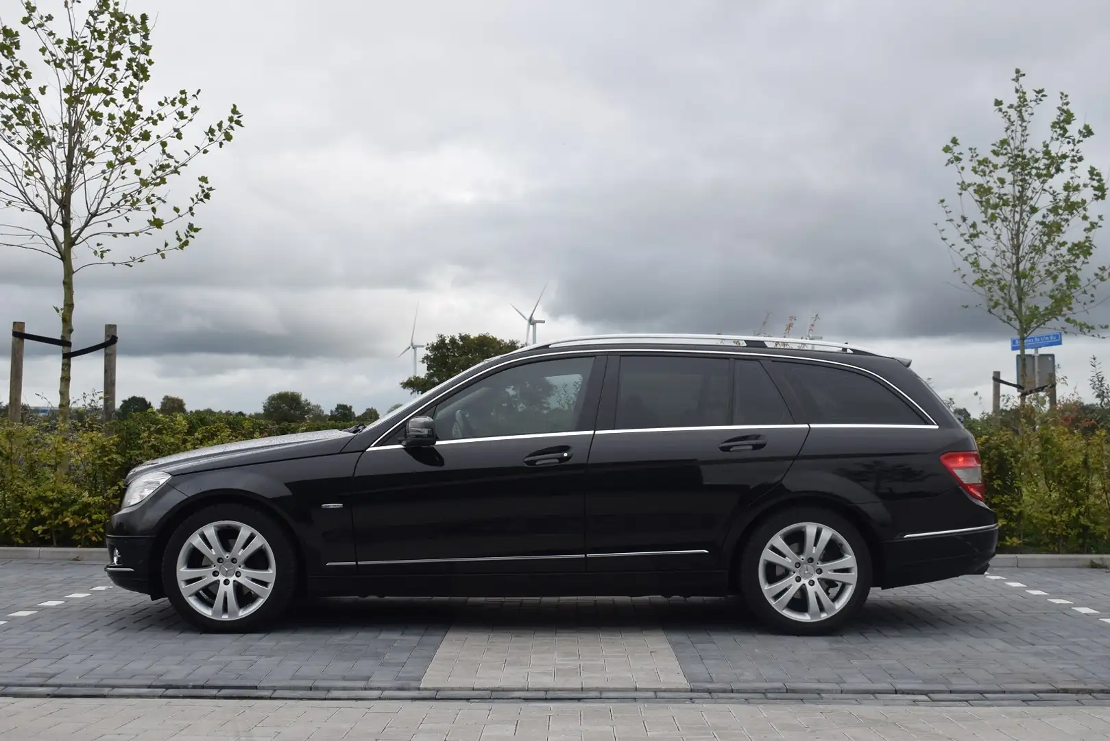 Mercedes-Benz C 180 Estate K Automaat Avantgarde | Nieuwe APK | Trekha Zwart - 2