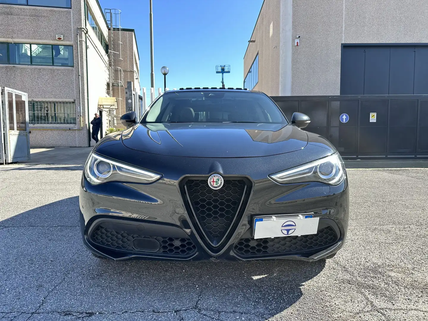 Alfa Romeo Stelvio 2.2 Turbo Diesel 210CV Veloce AT8 Q4 Schwarz - 2