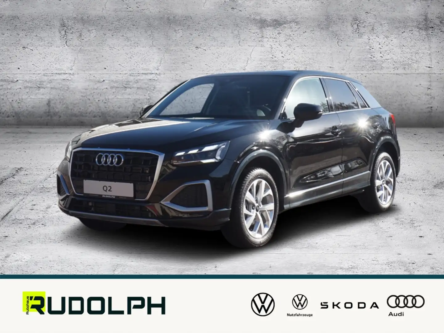 Audi Q2 advanced 35 TFSI S tronic MATRIX KAMERA NAVI ACC Schwarz - 1