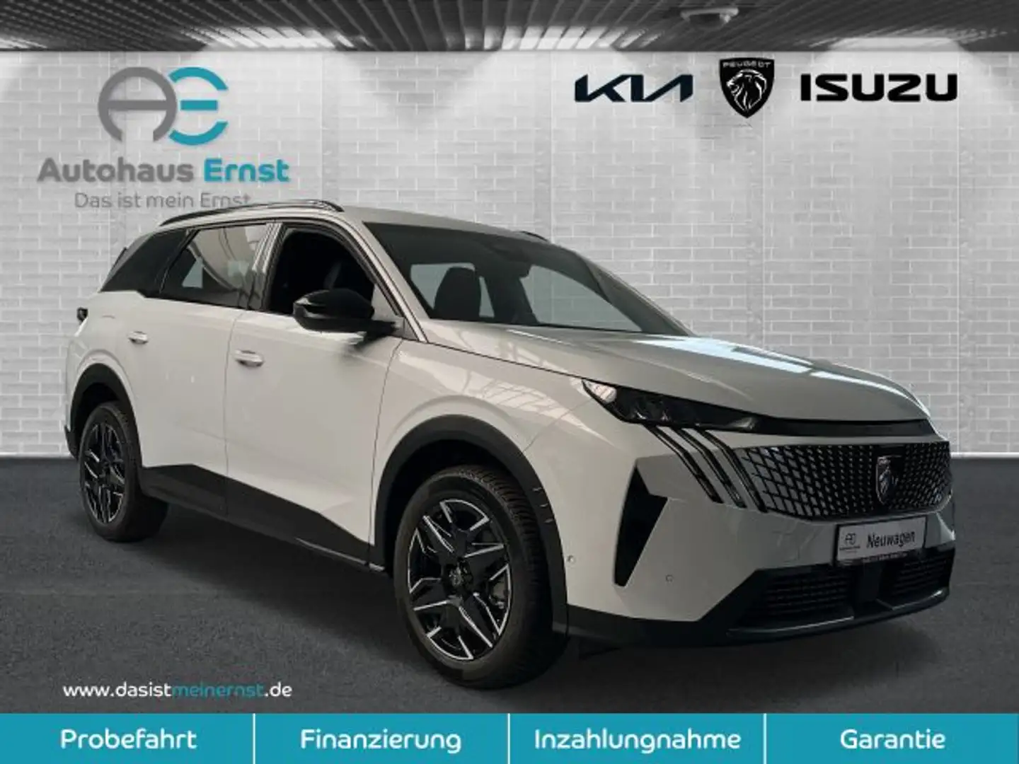 Peugeot 5008 Hybrid 136 e-DSC6 Allure Weiß - 2