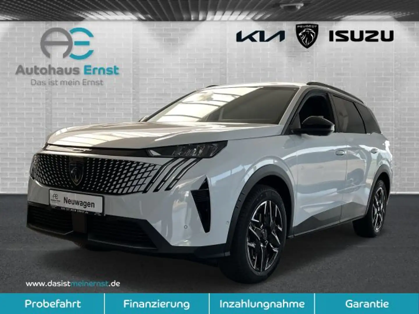 Peugeot 5008 Hybrid 136 e-DSC6 Allure Weiß - 1