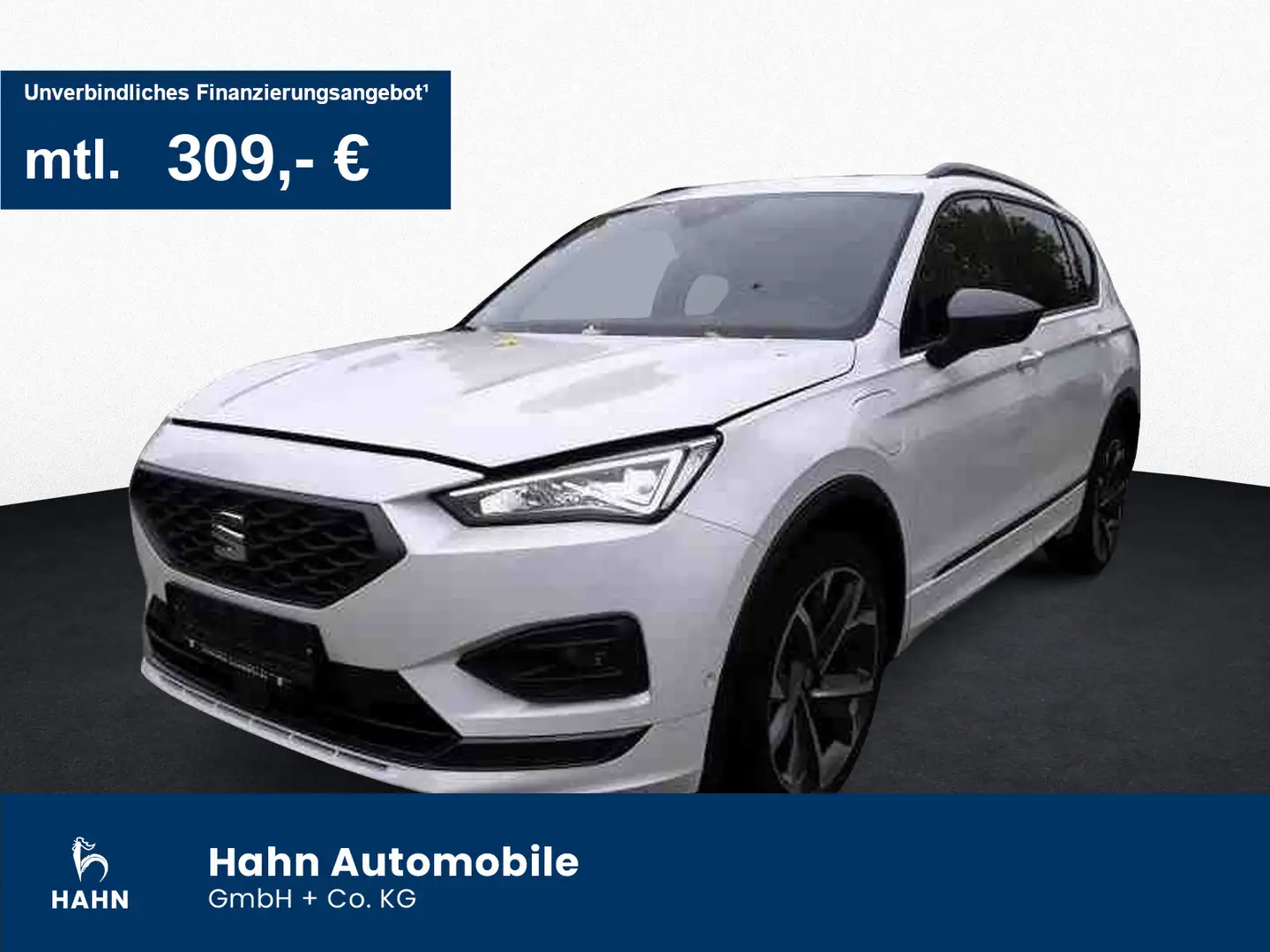 SEAT Tarraco 1.4e-HYBRID DSG FR LED AHK Pano ACC APP Weiß - 1