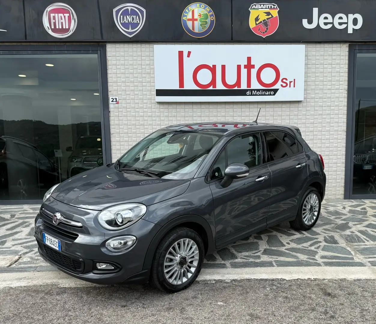 Fiat 500X 1.6 mjt Lounge 120cv Noir - 1