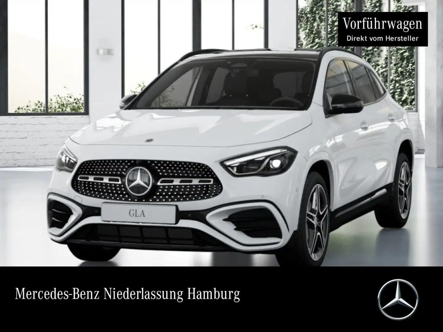 Mercedes-Benz GLA 200 AMG+NIGHT+PANO+360°+AHK+MULTIBEAM+19"+7G Blanc - 1