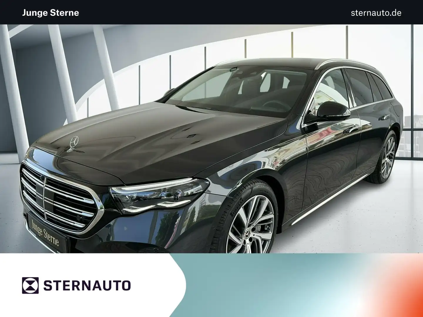 Mercedes-Benz E 300 E 300 de 4M T EXCLUSIVE/Distronic/Digital/Kamera Grijs - 1