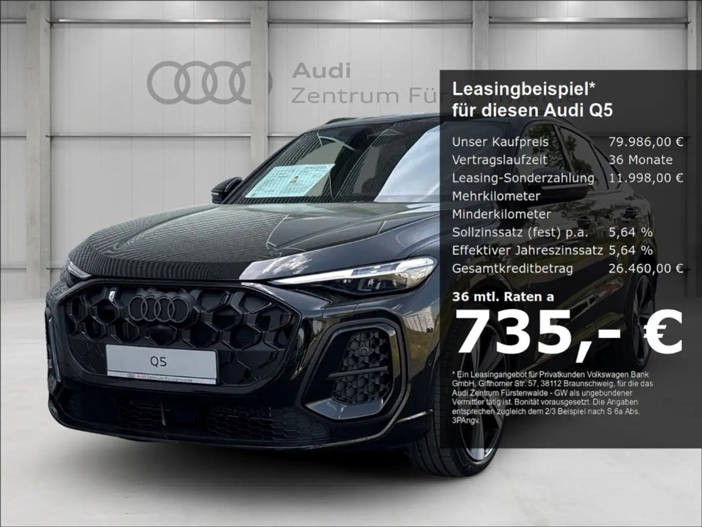Audi Q5 quattro S tronic Sportback TDI quat.S tronic+editi Schwarz - 1