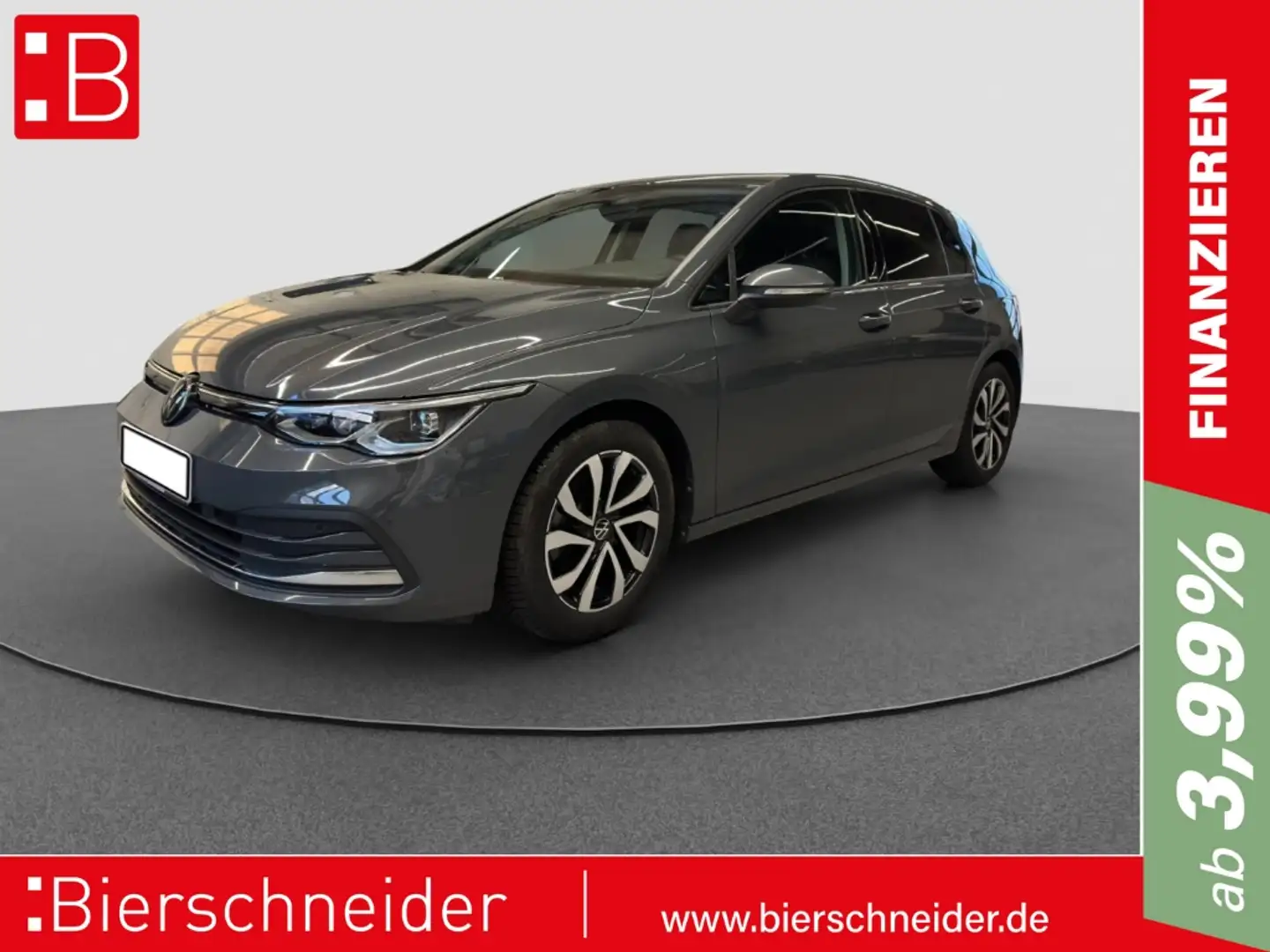 Volkswagen Golf 1.5 TSI Active AHK REAR VIEW LED ACC Grau - 1