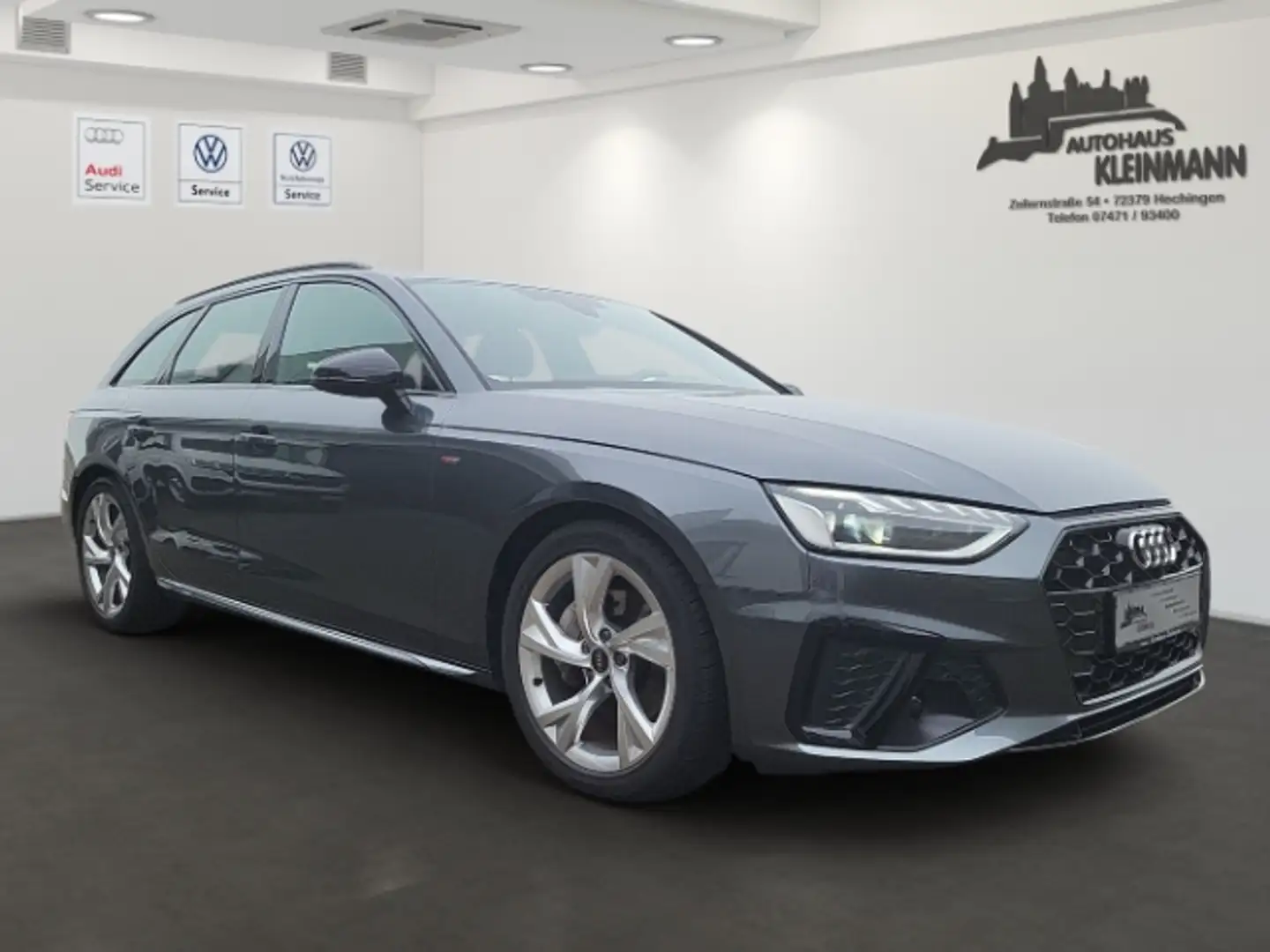 Audi A4 Avant 40 TDI 2.0 EU6e S line Tourpaket,Kamera,LED, Gris - 2