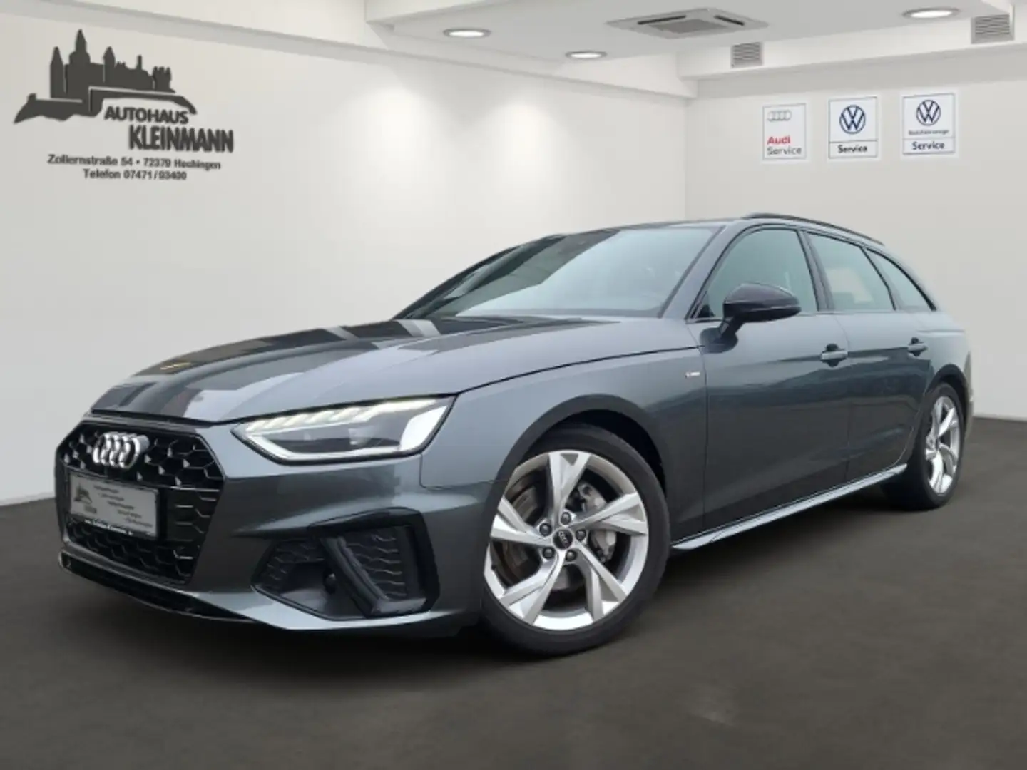 Audi A4 Avant 40 TDI 2.0 EU6e S line Tourpaket,Kamera,LED, Gris - 1