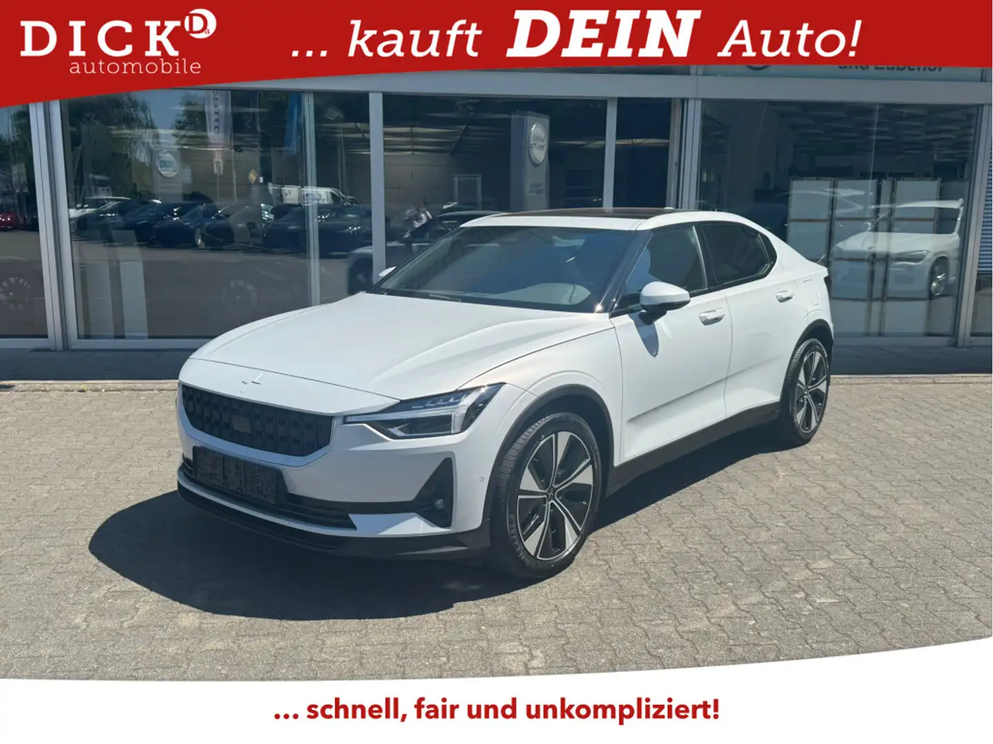Polestar 2 Long Range SM PANO+MEMO+LED+SHZ+ACC+360°+WP+19 Grau - 1